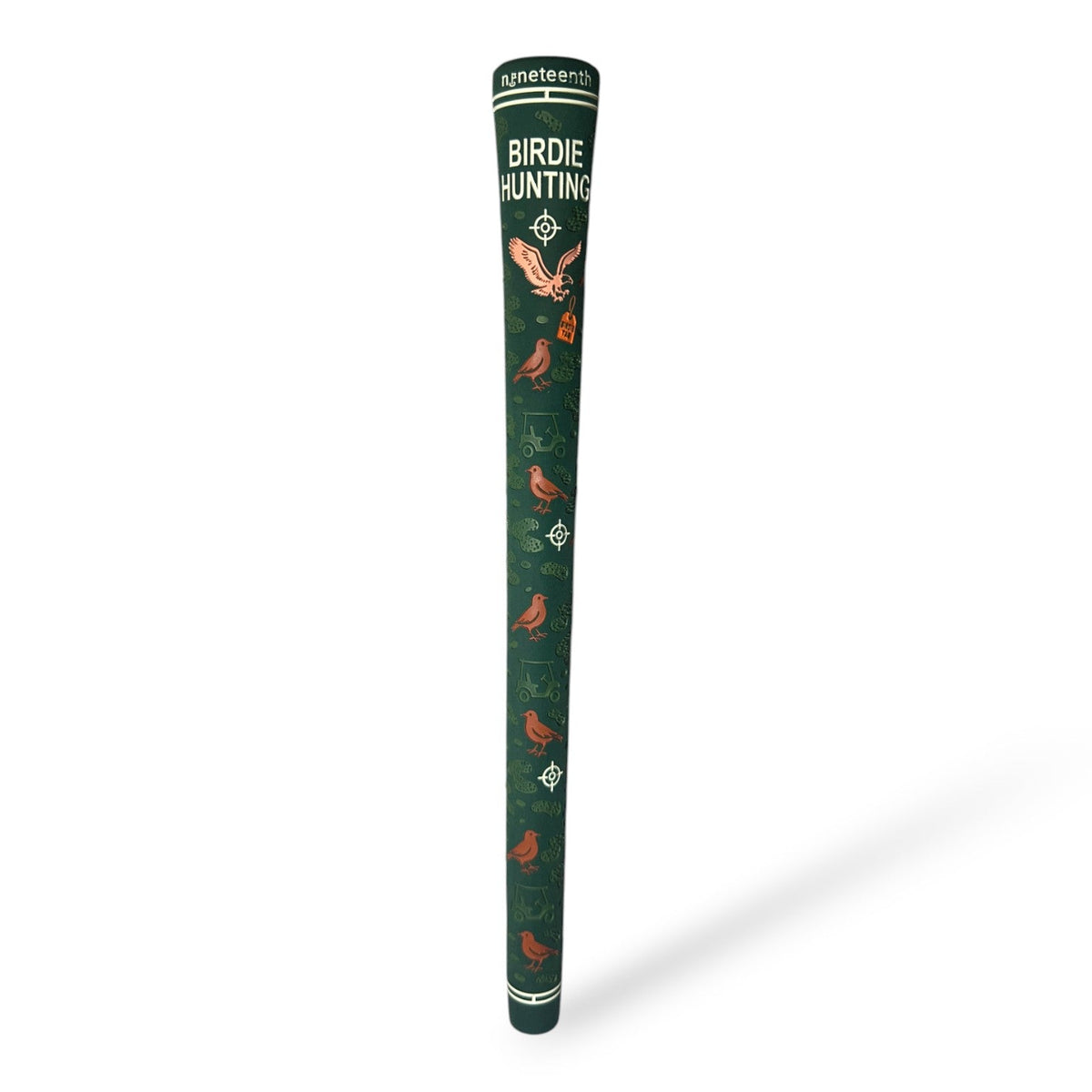 Birdie Hunting golf grip detail
